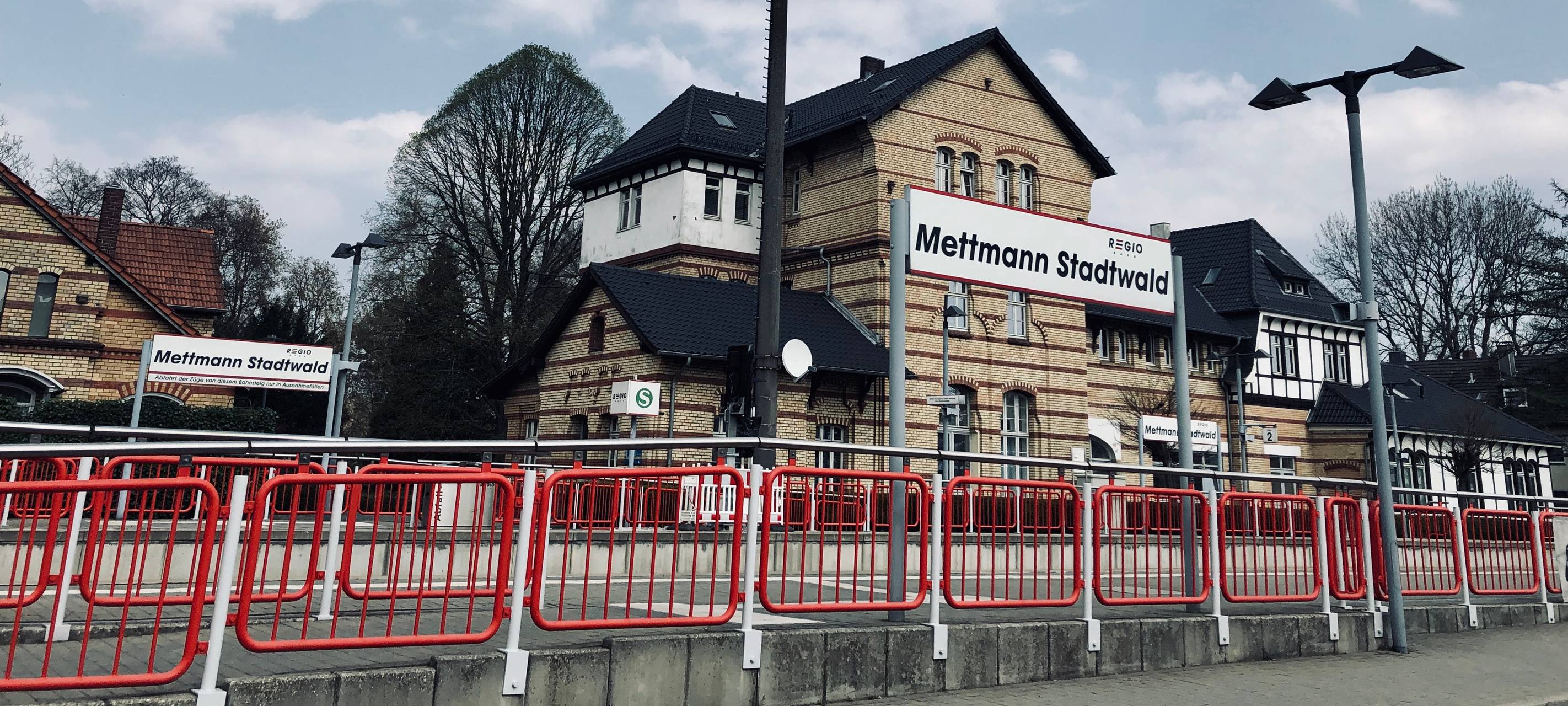 Neue Arbeiten auf Regiobahn-Strecke ab Freitag