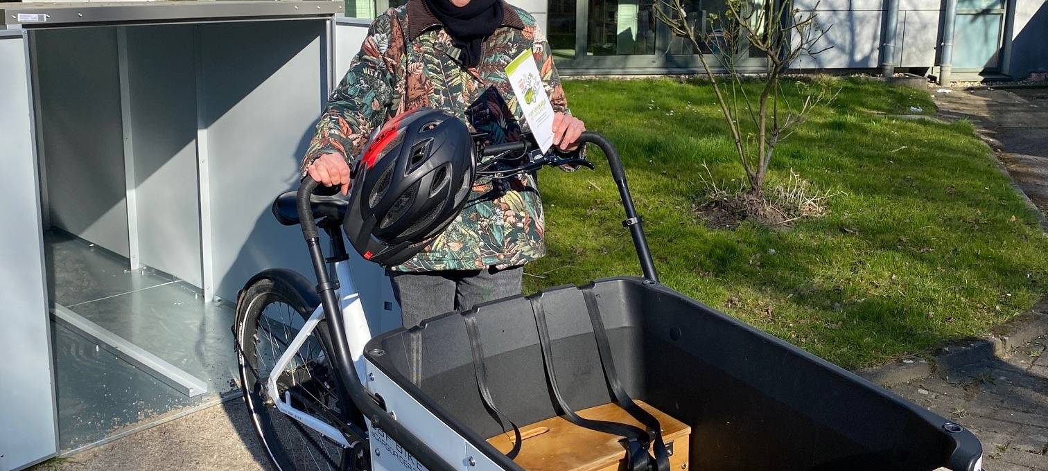 Neuer Standort für Haaner Lastenrad-Verleih