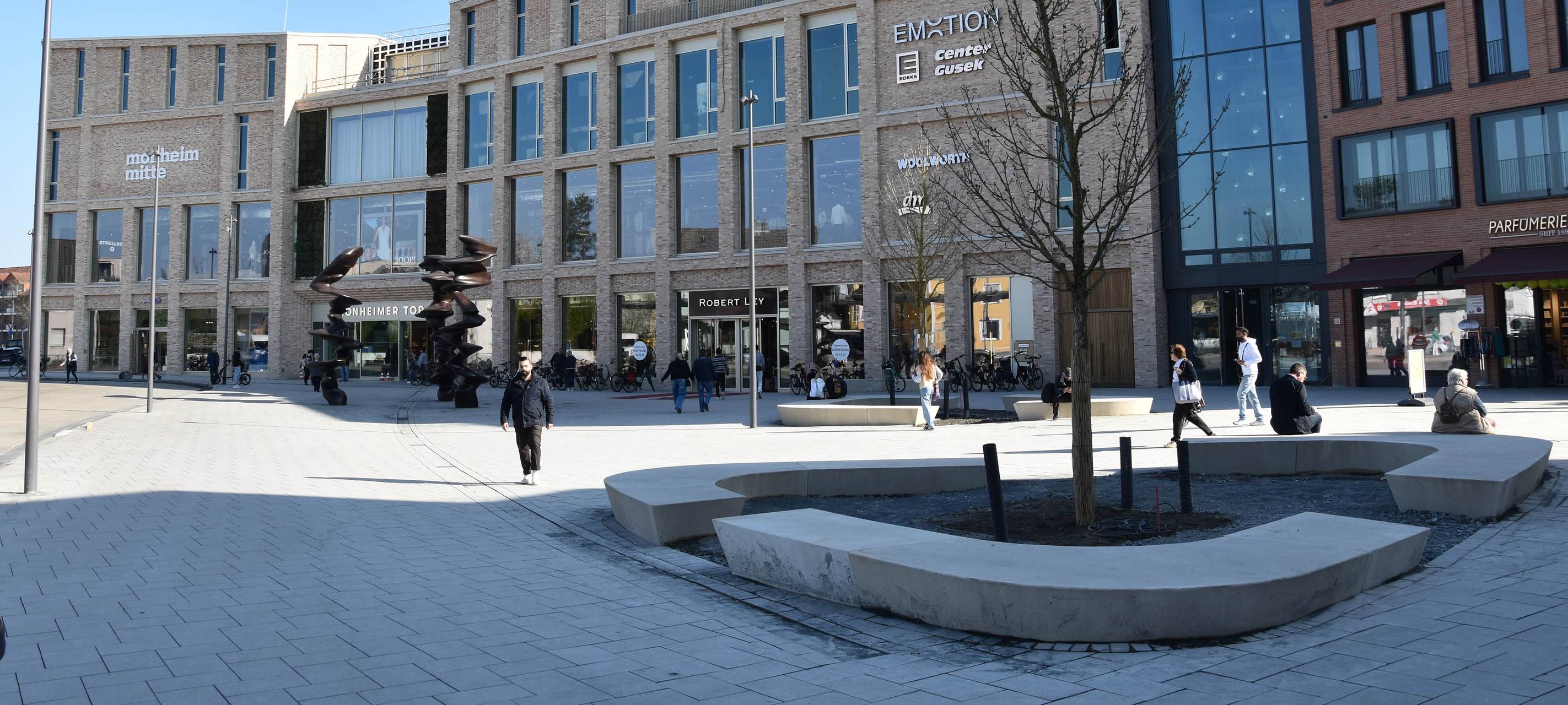 Monheim: Dritter Bauabschnitt von Monheim Mitte