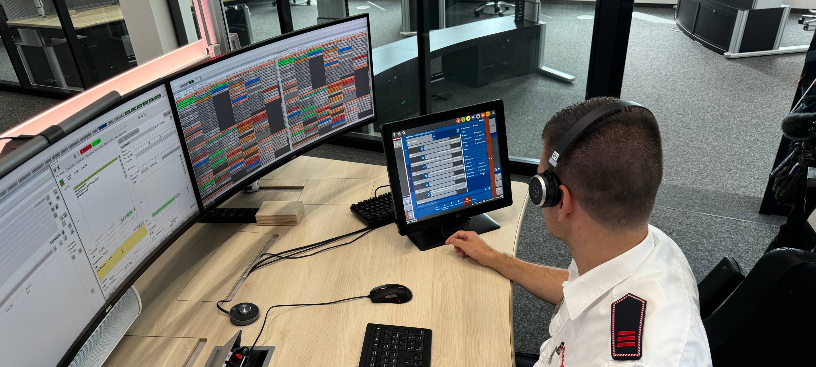 Alle Notrufe laufen ab heute bei der Kreisleitstelle auf