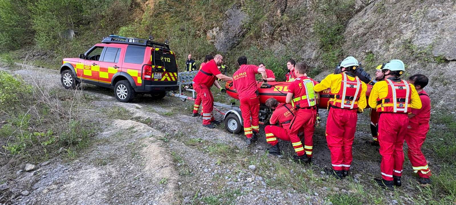 Mettmann: Unbekannte lösen Personensuche an Steinbruch aus