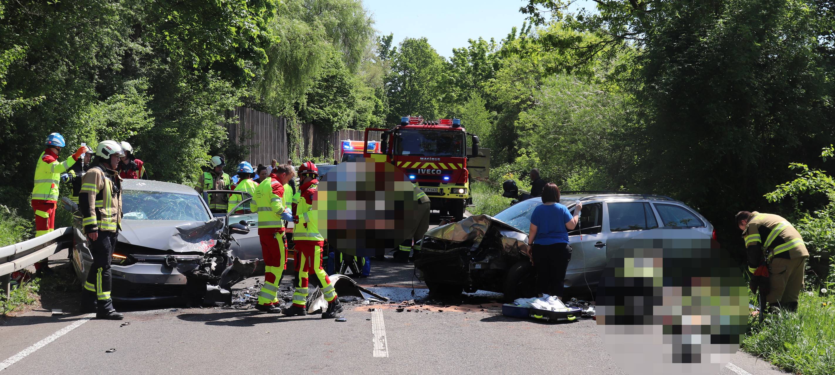 Schwere Unfälle in Mettmann