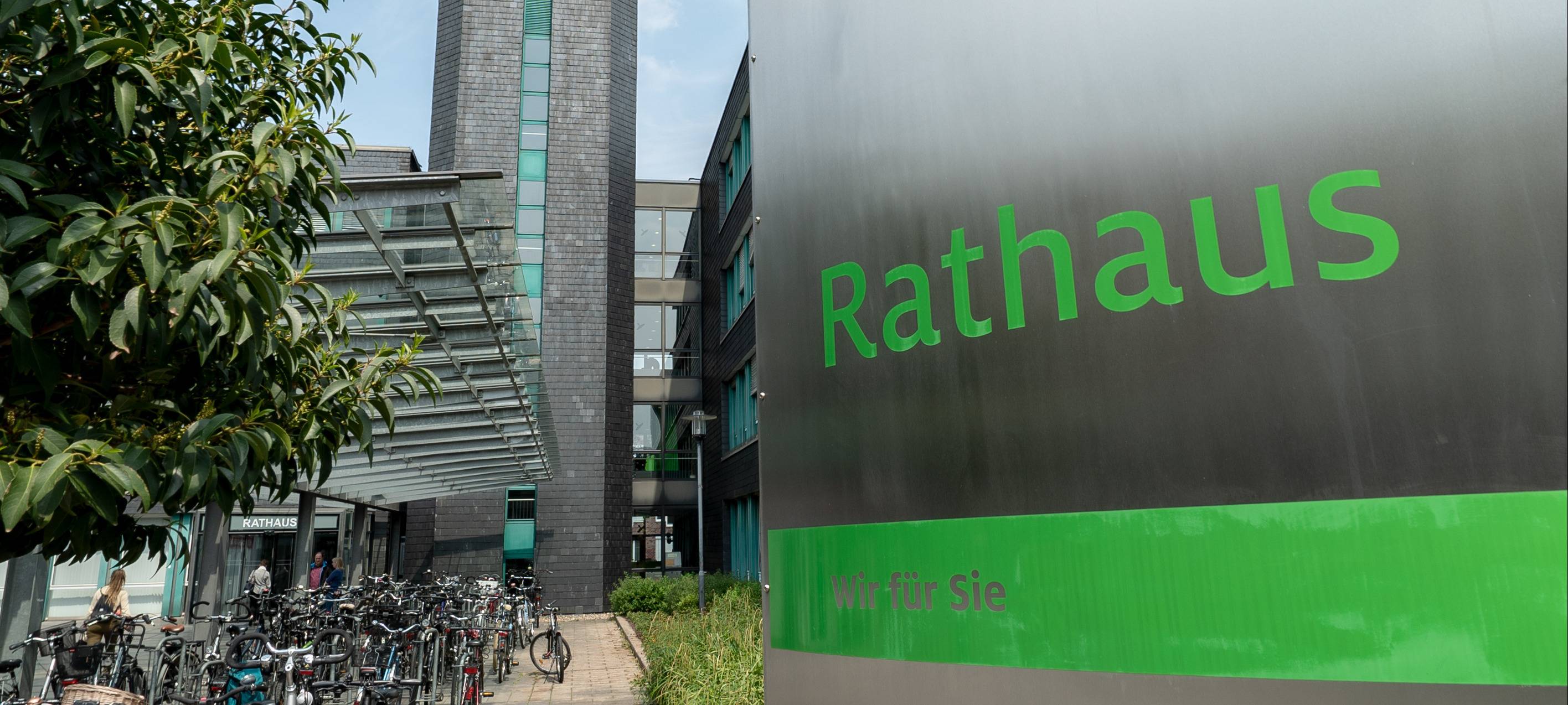 Fahrrad-Versteigerung am Langenfelder Rathaus