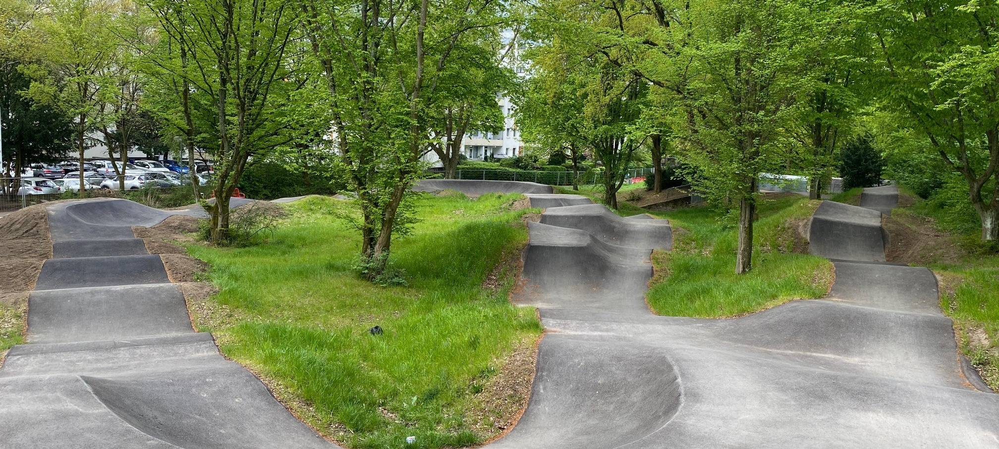 Neue Pumptrack-Anlage in Ratingen