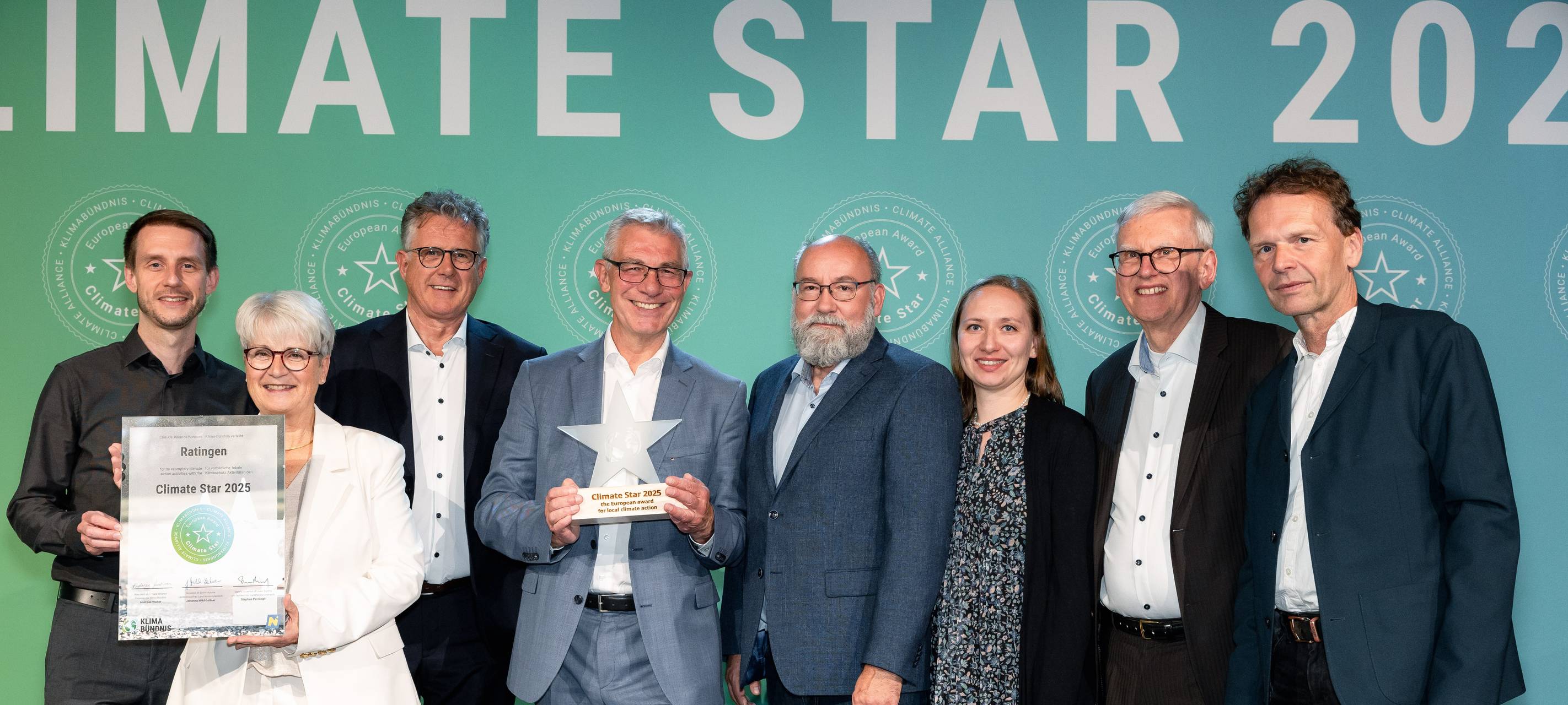 Ratingen bekommt Climate Star Award