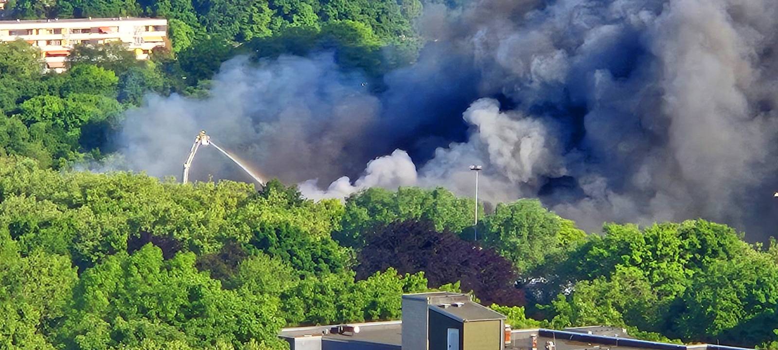 Brand in Erkrath
