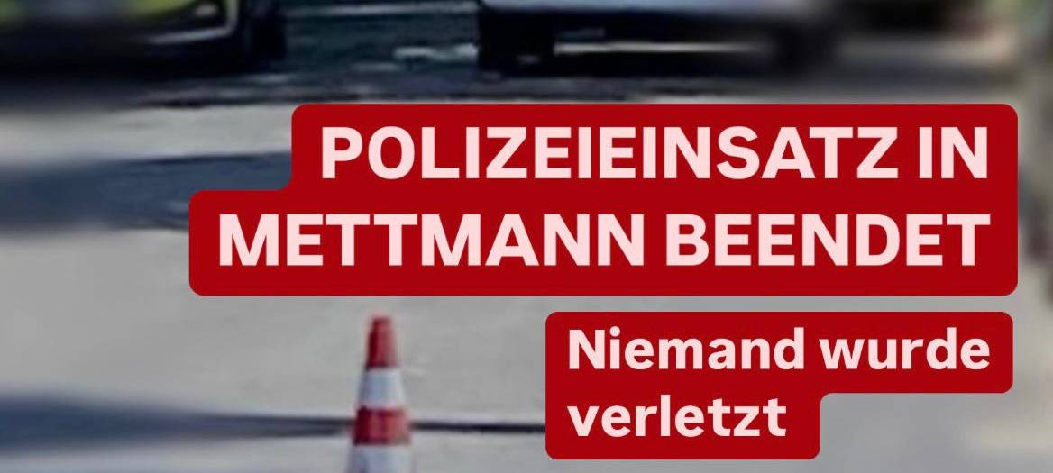 Polizeieinsatz ist beendet