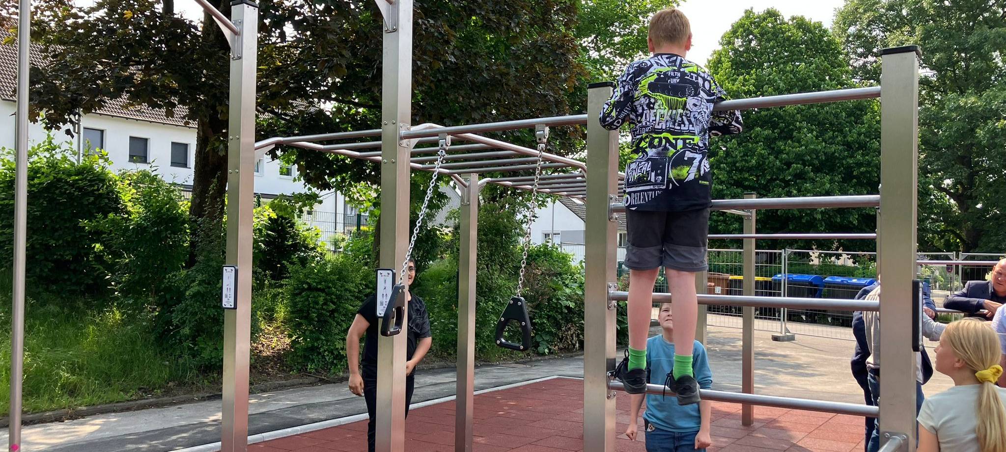 Neuer Fitness-Parcours