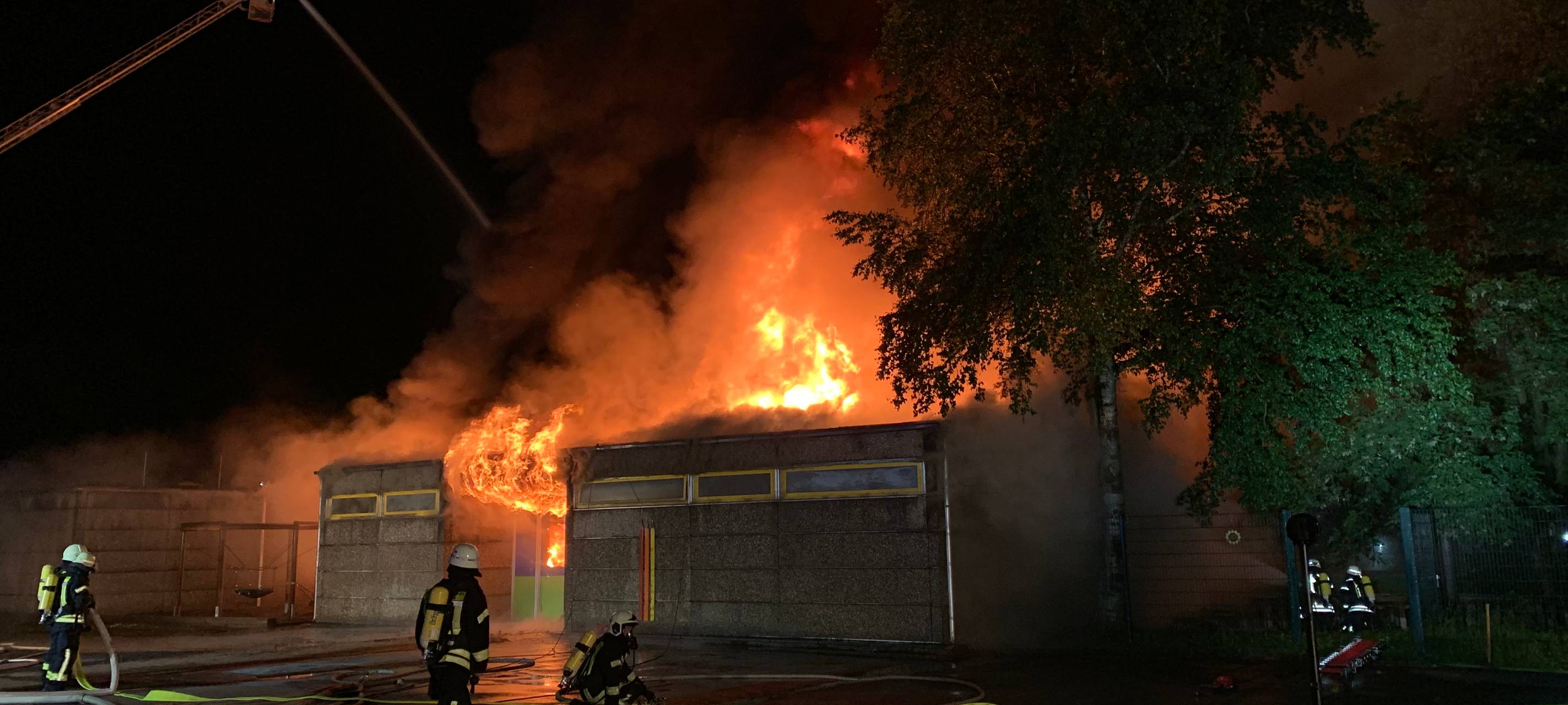 Erkrath: Feuer in GS Sandheide