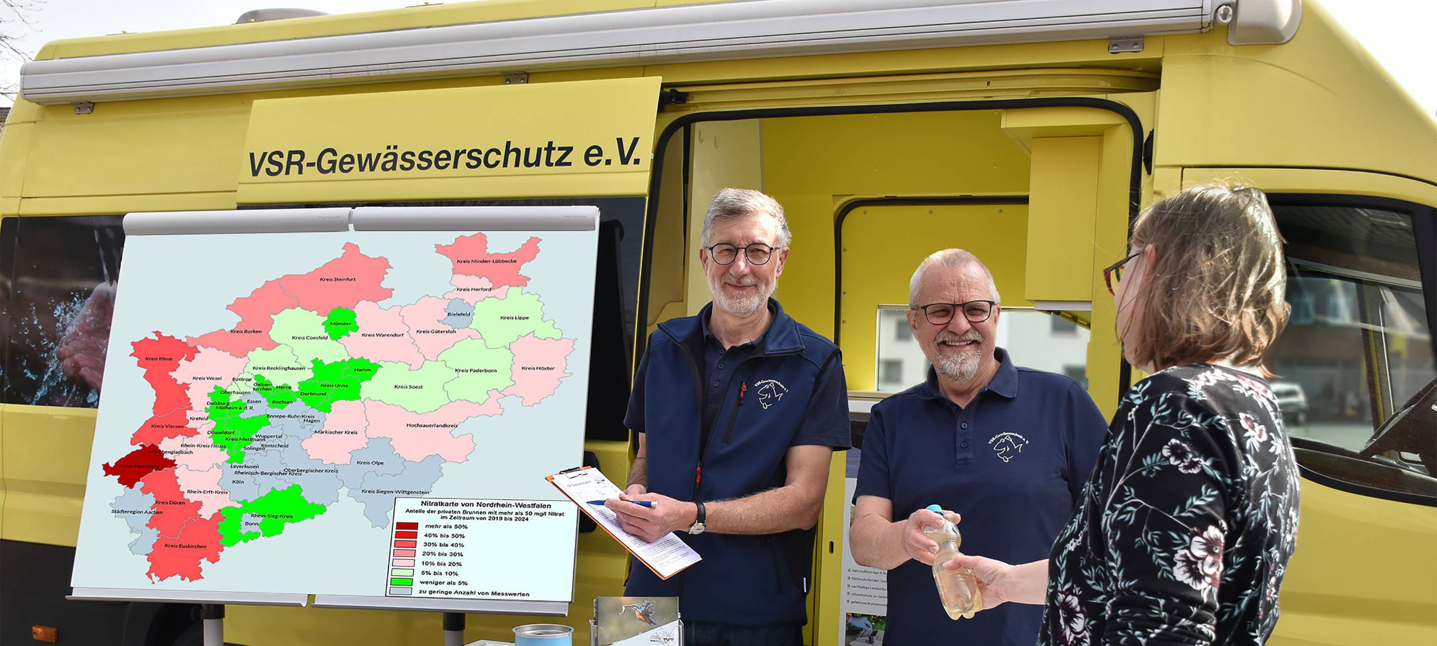 Brunnenwasser-Analyse in Hilden