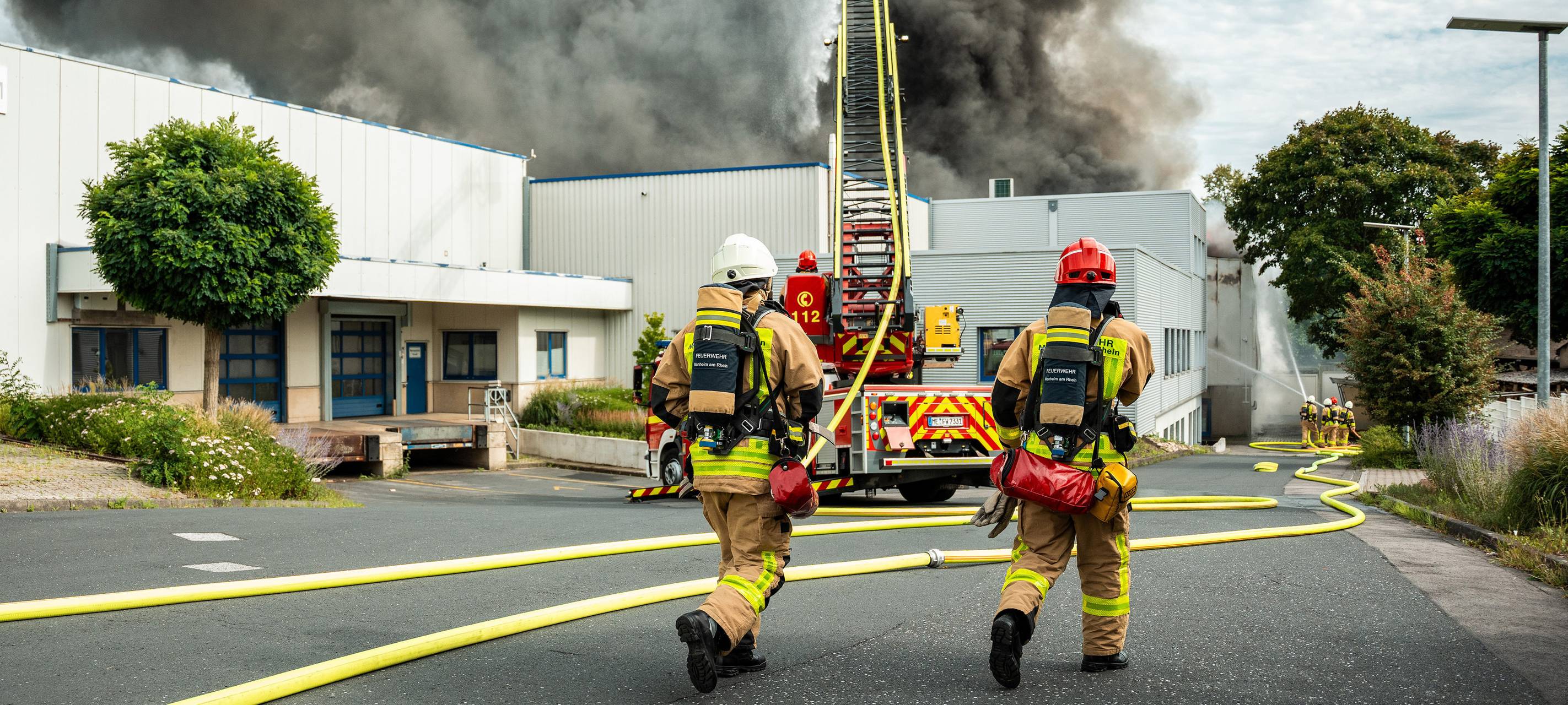 Messergebnisse nach Großbrand in Monheim