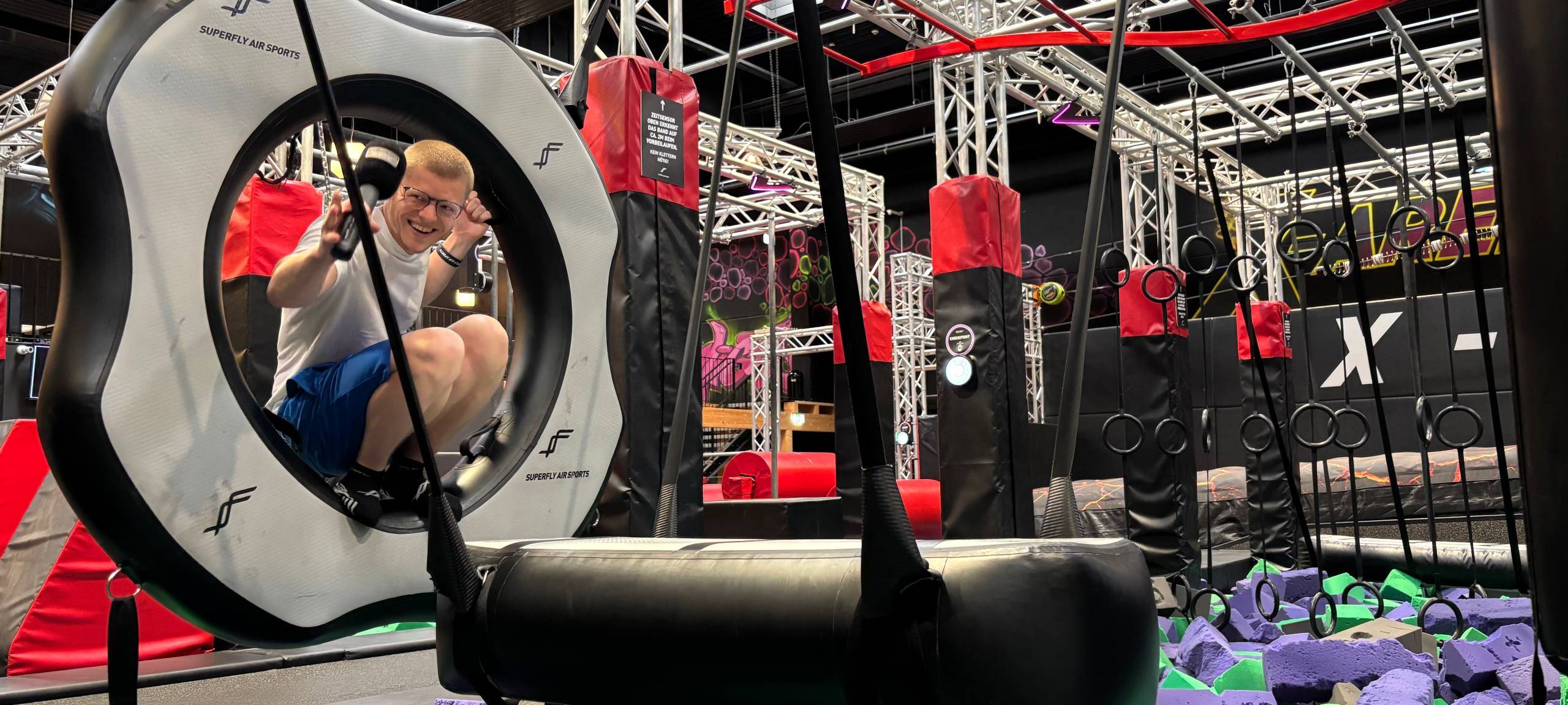 Im Ninja-Parcours: Ein Besuch bei Superfly Düsseldorf