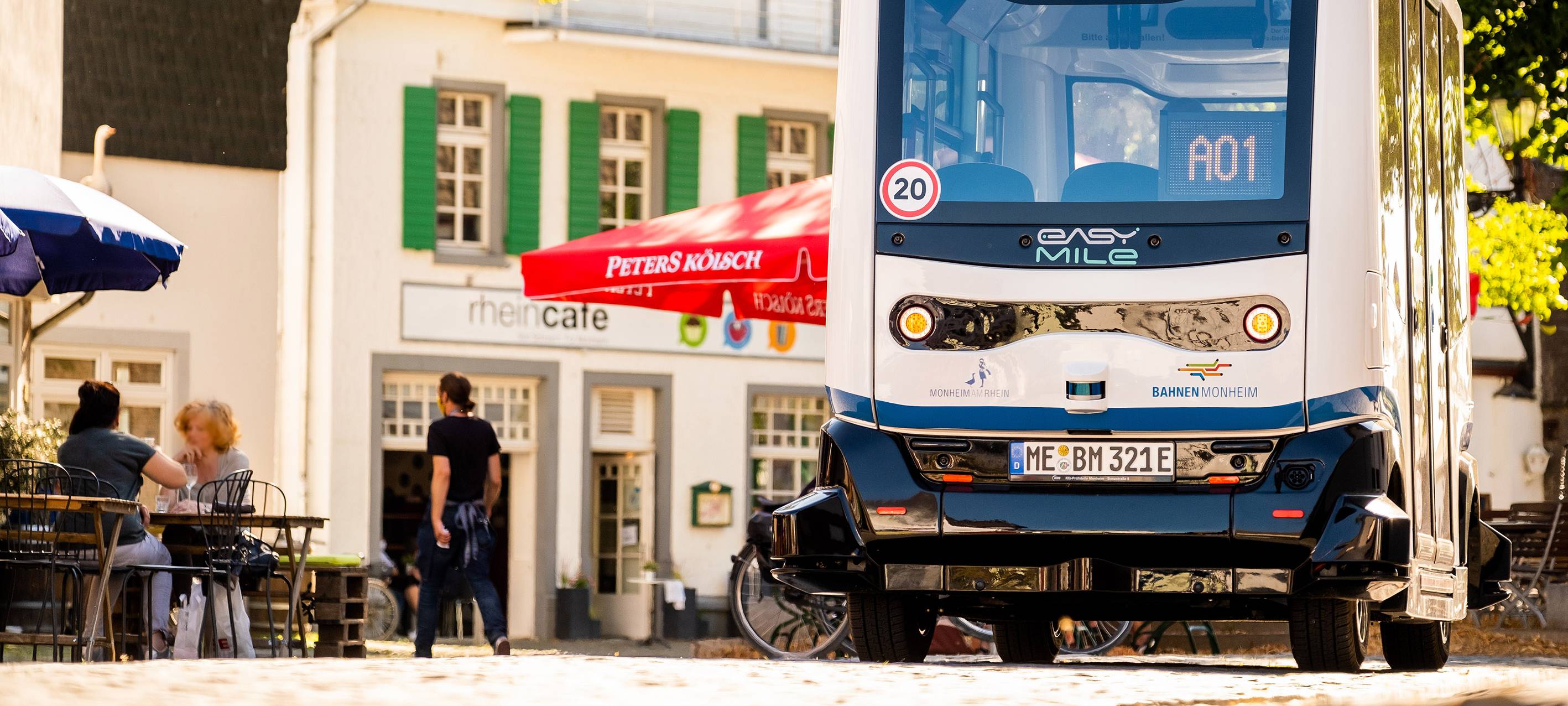 (Vorläufiges) Ende der autonomen Busse in Monheim