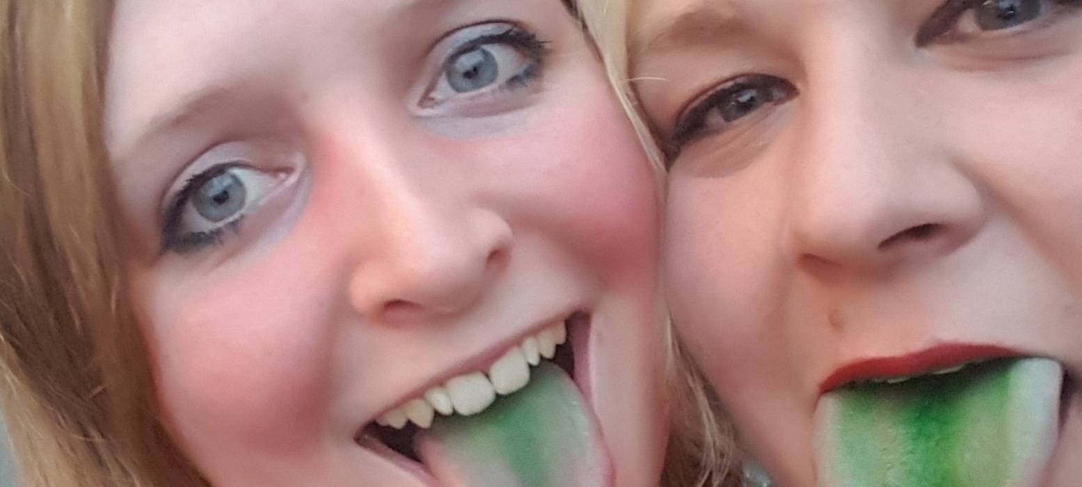 Auf dem Heiligenhaus Stadtfest - nach dem SlushEis