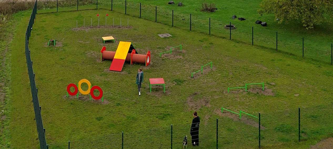 Neue Hundewiese in Monheim