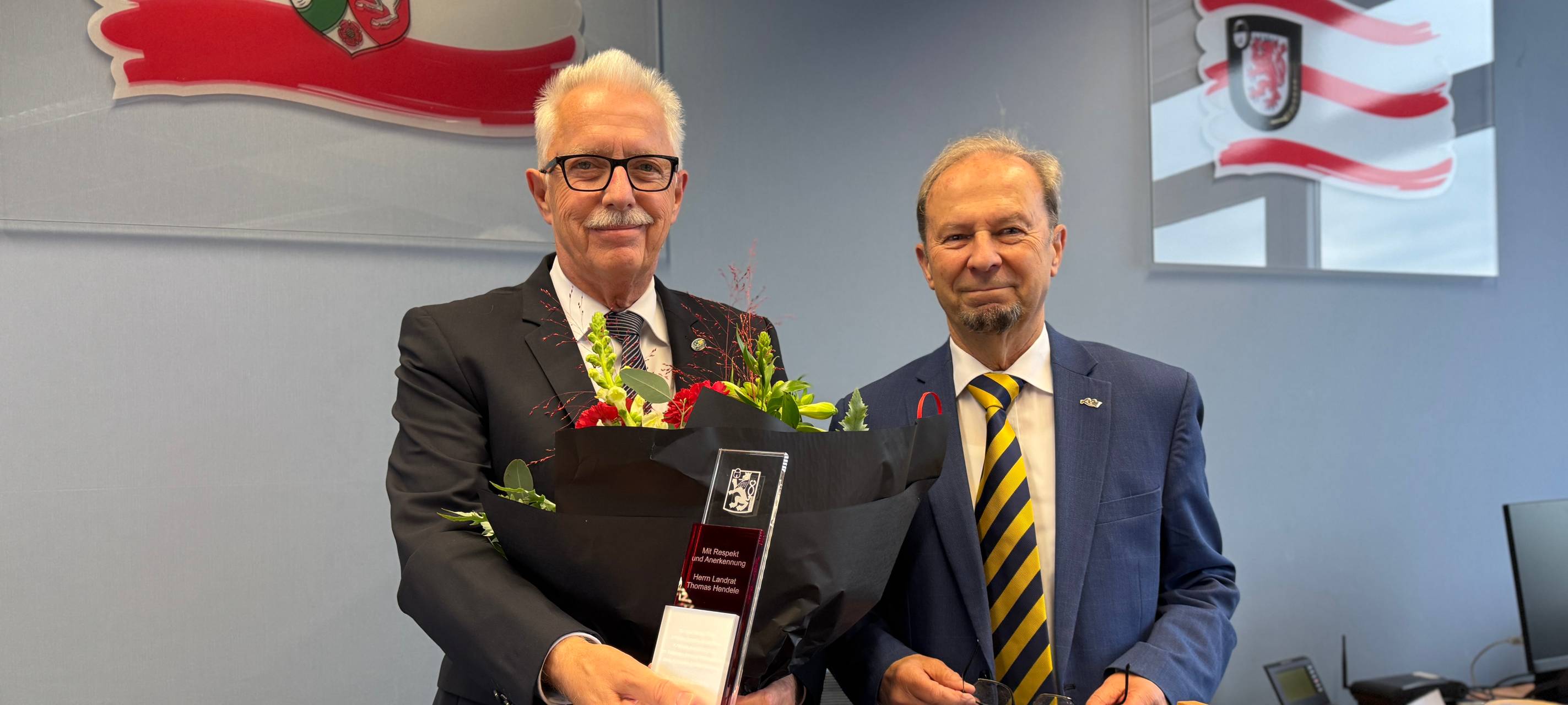 Kreistag verabschiedet Landrat Thomas Hendele