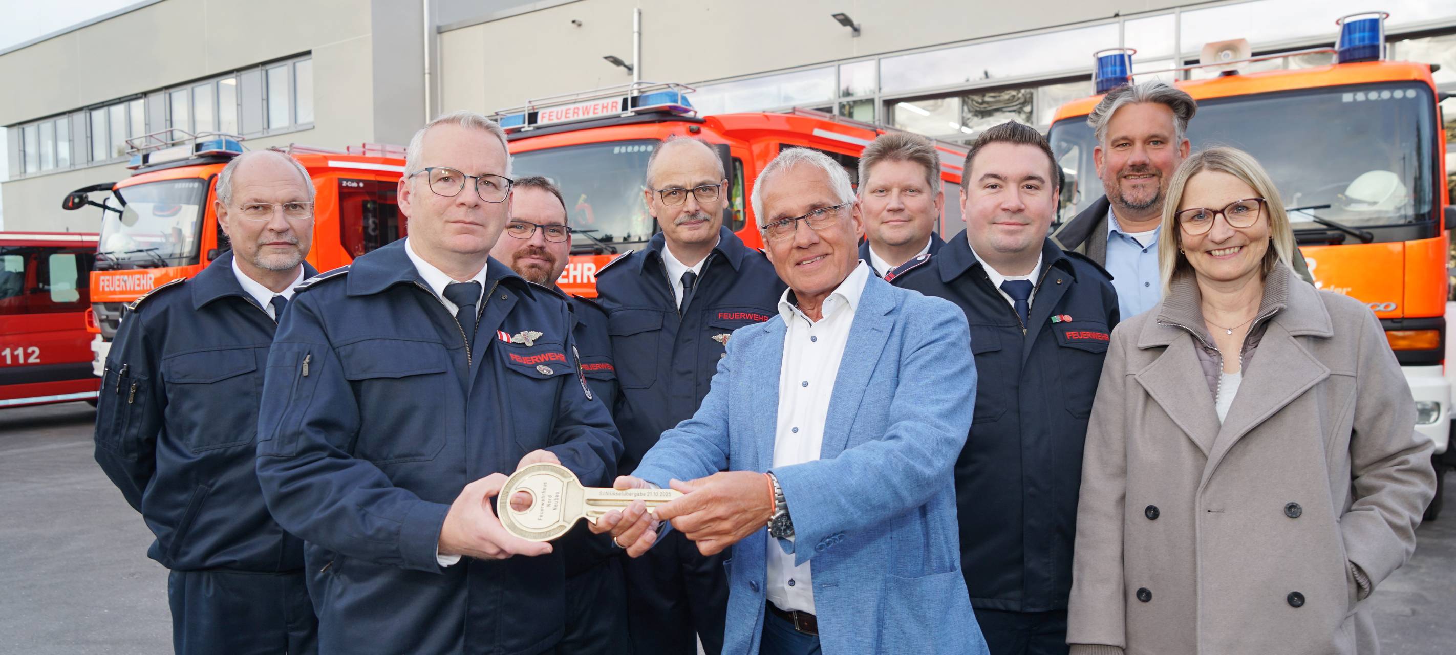 Feuerwehrhaus Nord fast fertig