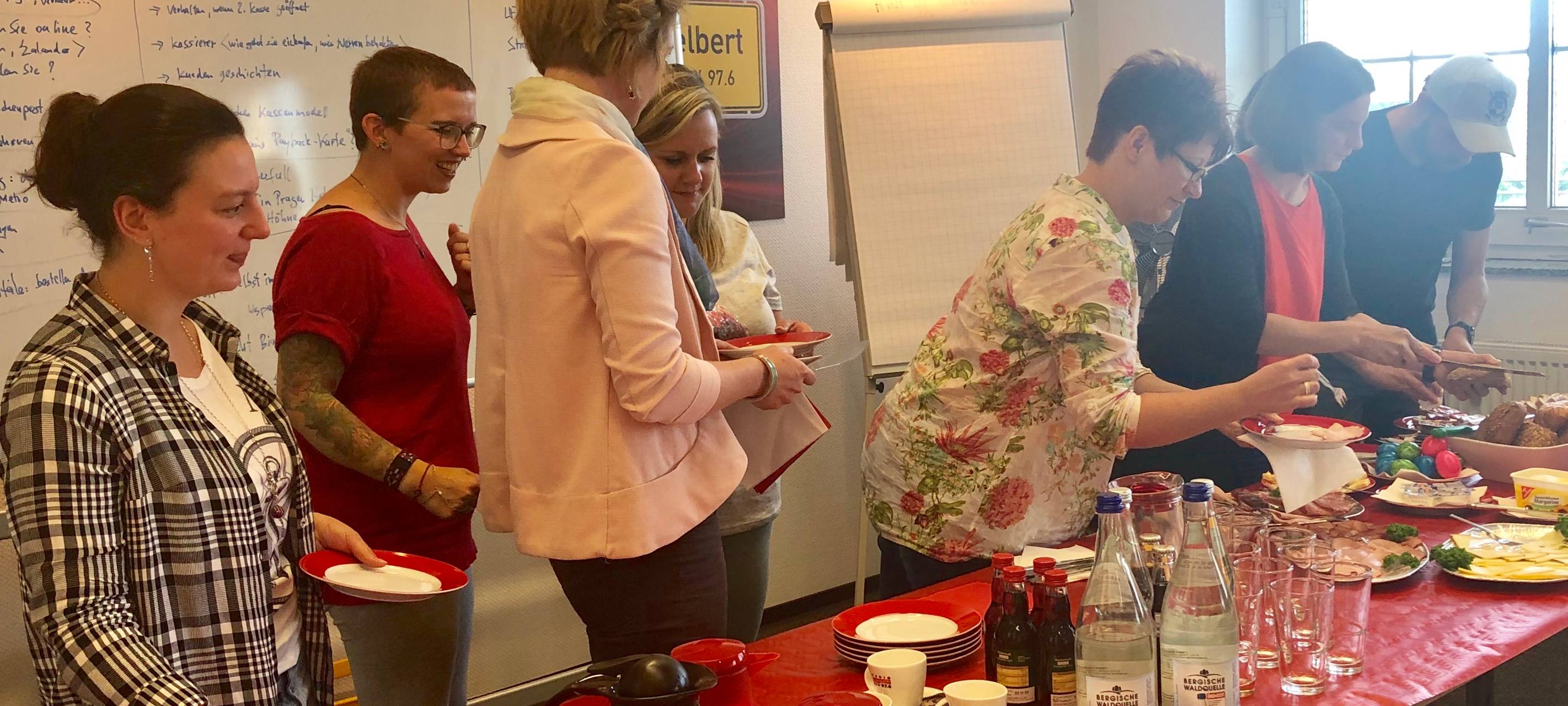 Fan-Frühstück