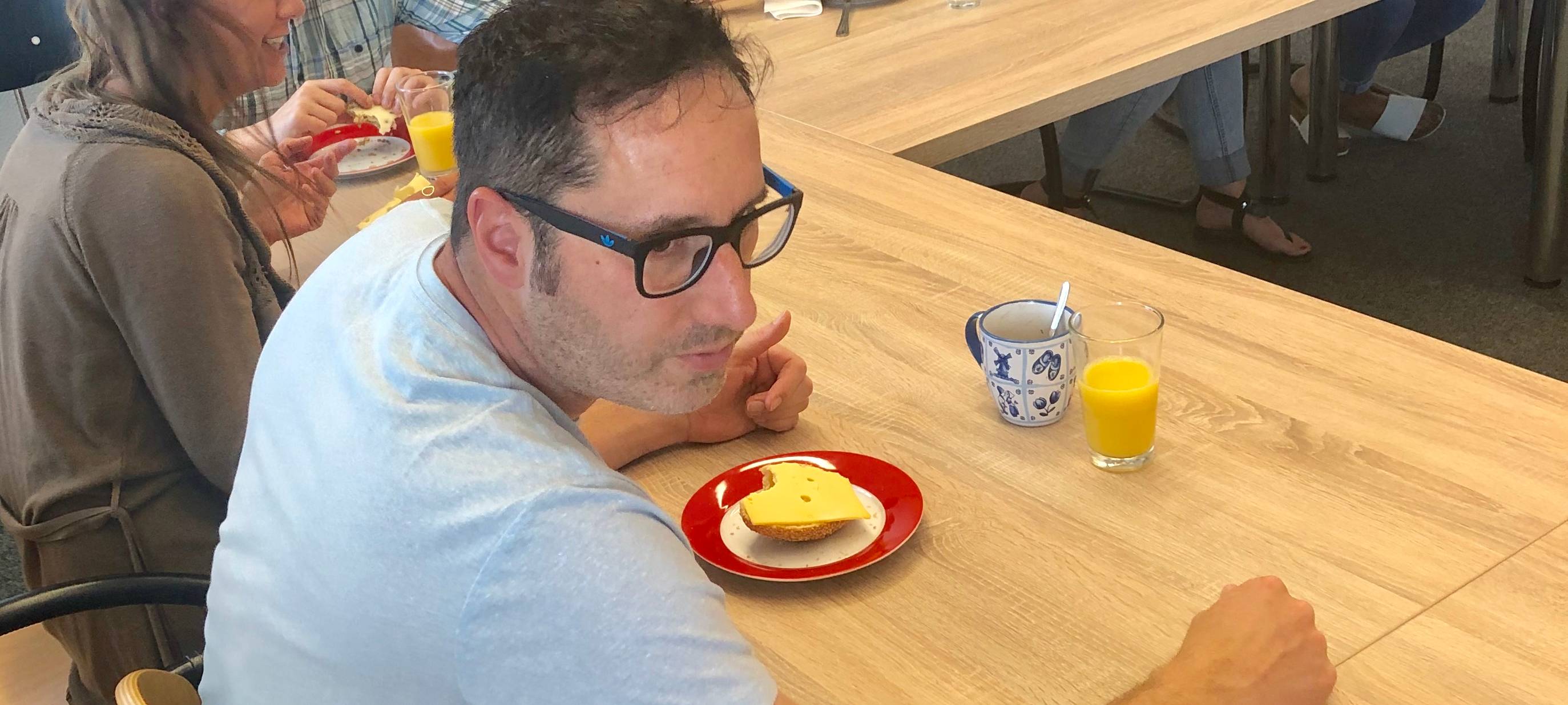 Fan-Frühstück