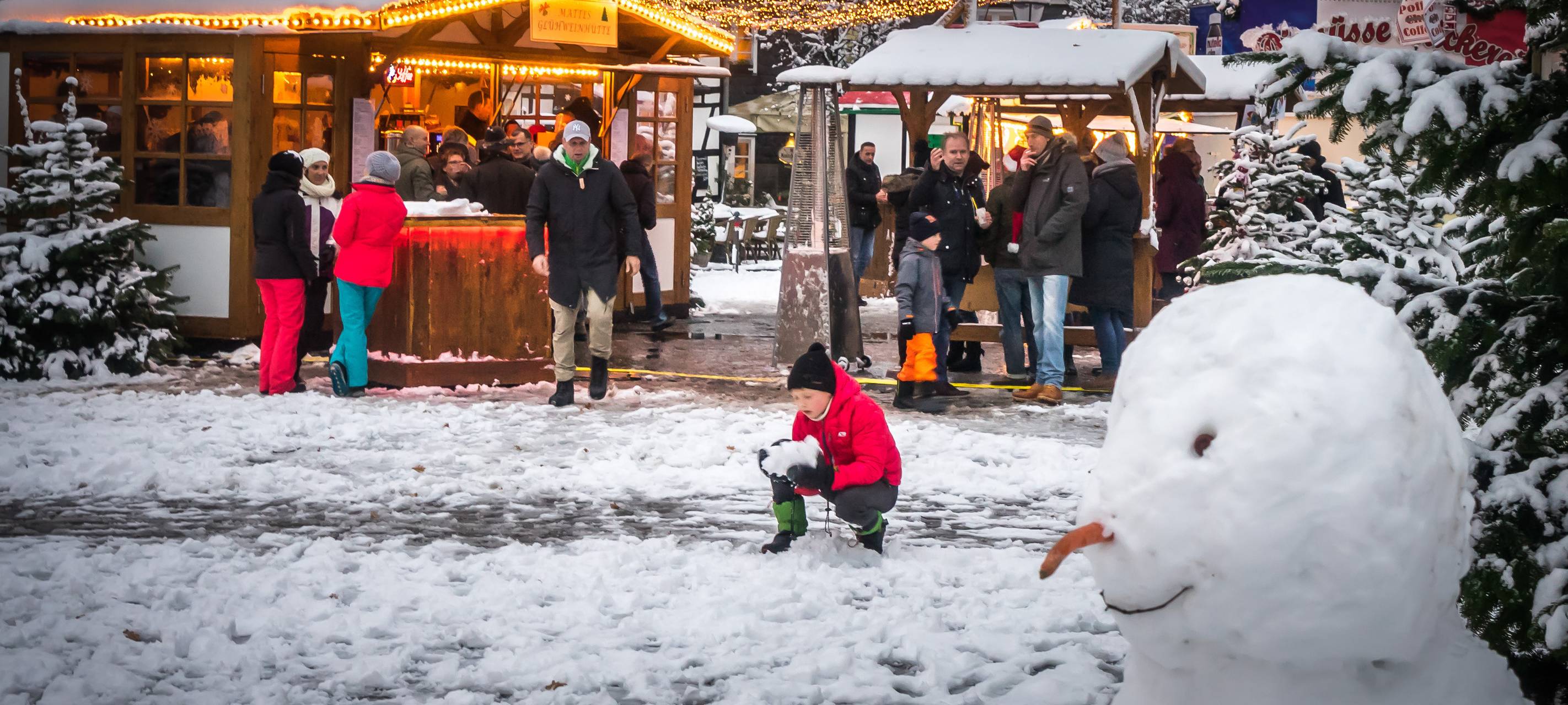 Hildener Winterdorf öffnet wieder
