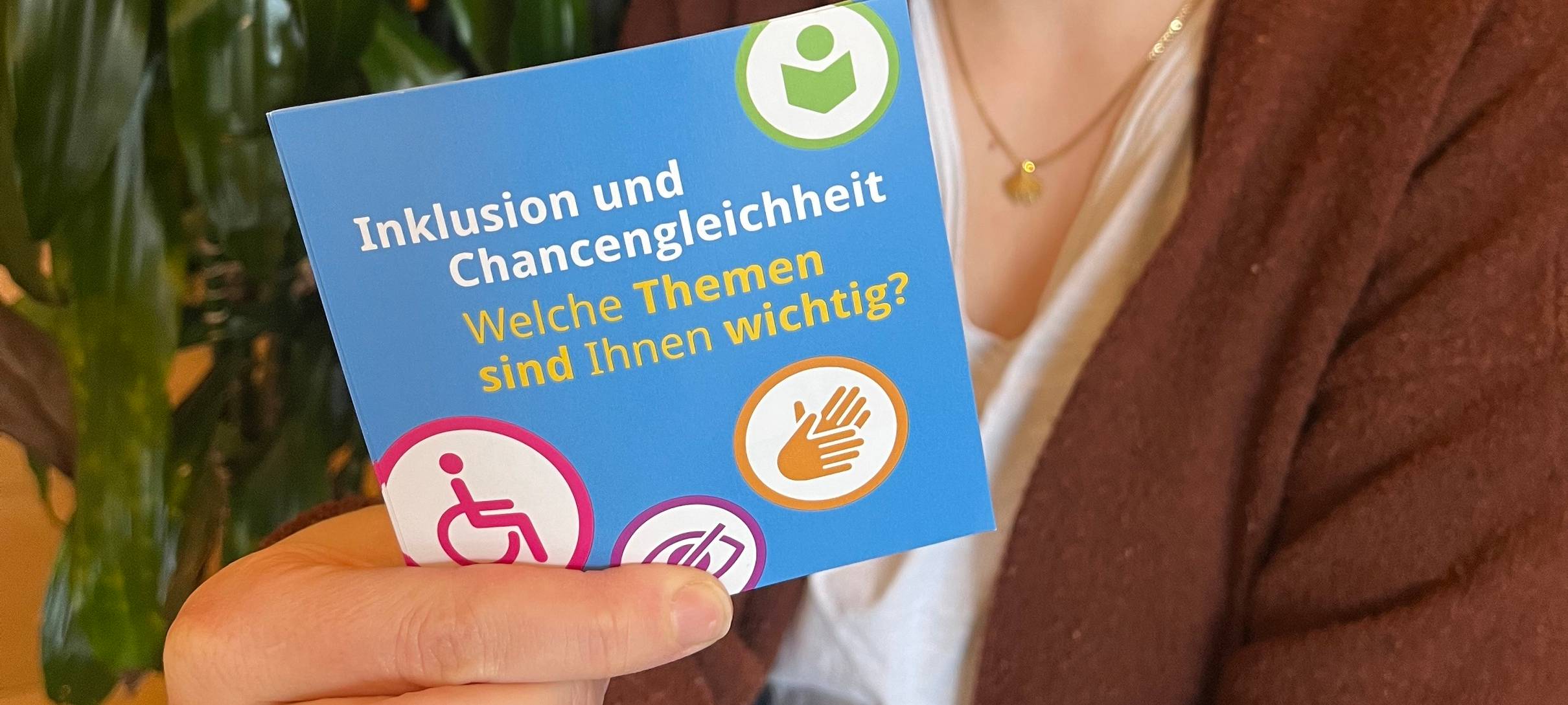 Inklusionsbeauftrage Sarah Köpke-Lierz lädt Interessierte herzlich ein, am Aktionstag in Baumberg vorbeizuschauen
