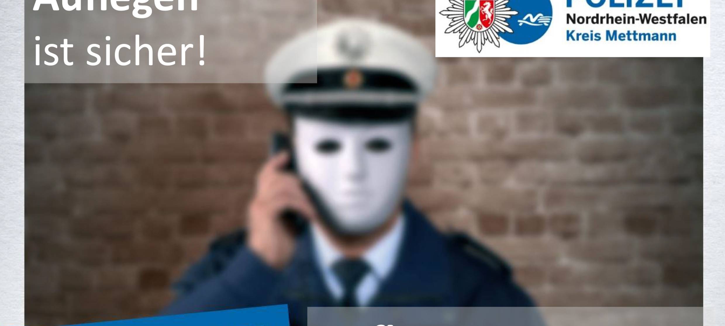 Senior bietet Trickbetrügern die Stirn
