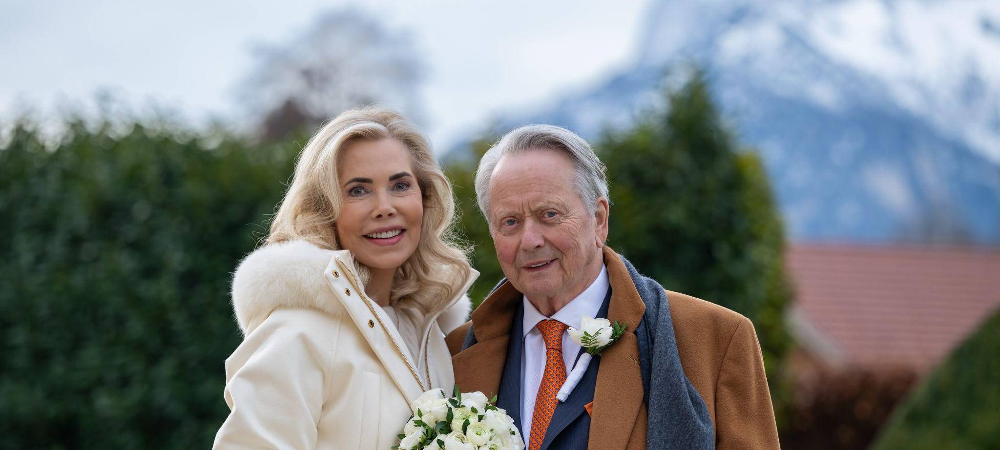 Wolfgang Porsche und Gabriela zu Leiningen haben geheiratet