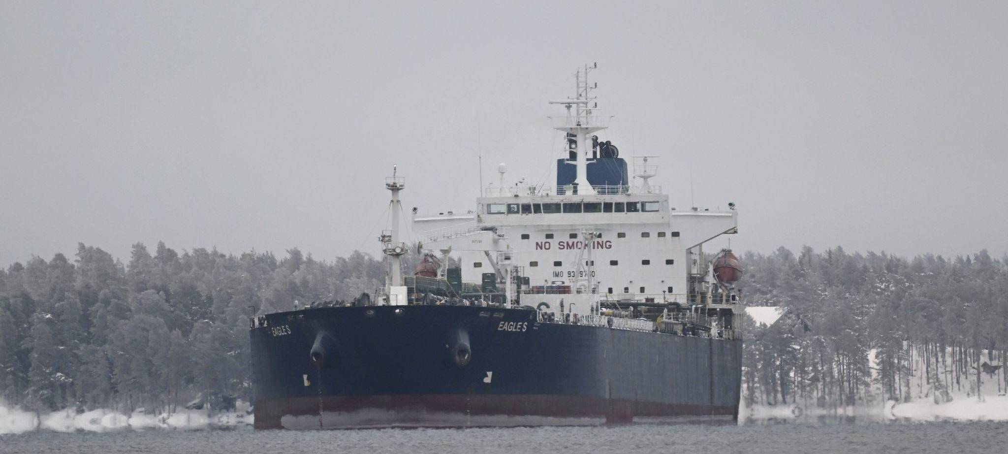 Beschlagnahmter Tanker