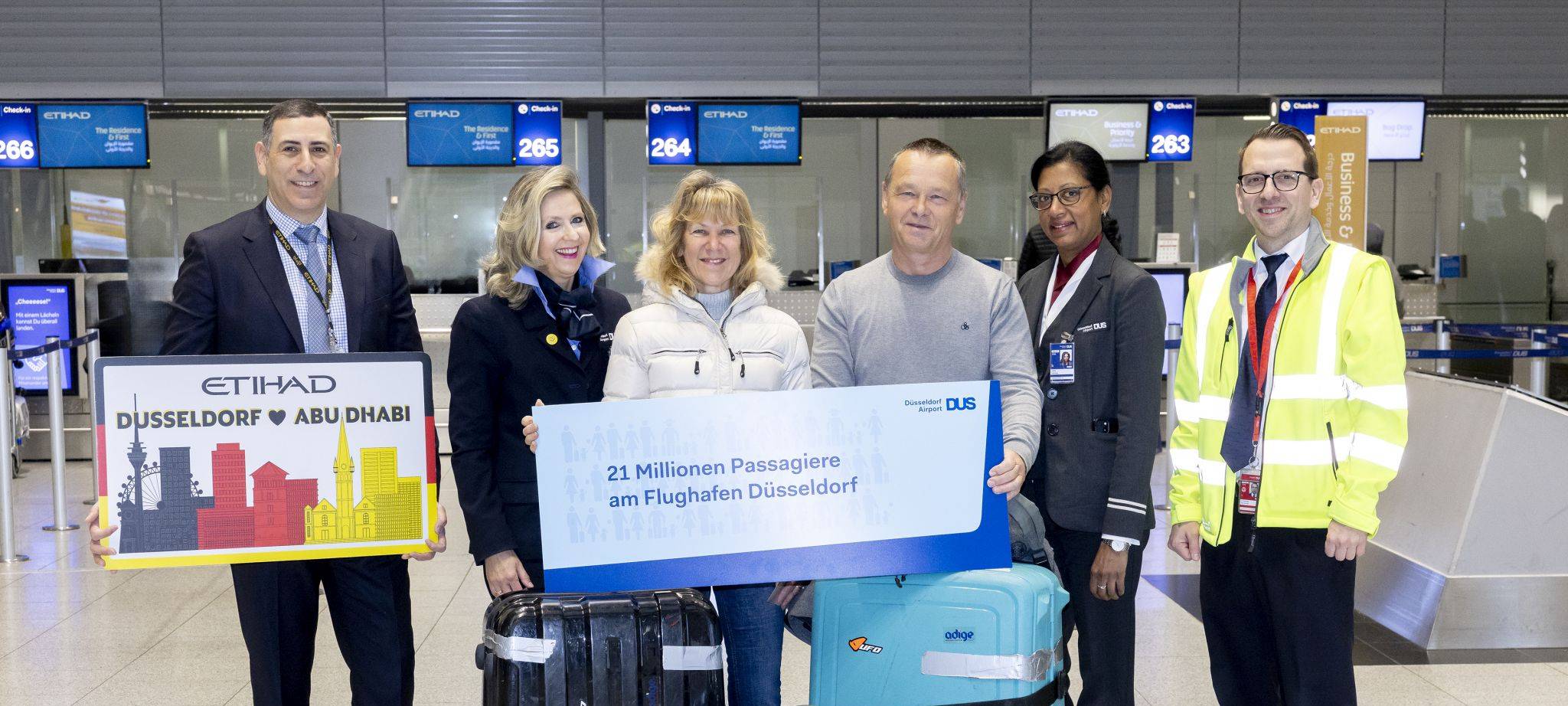 Fluggast-Rekord am Düsseldorfer Airport
