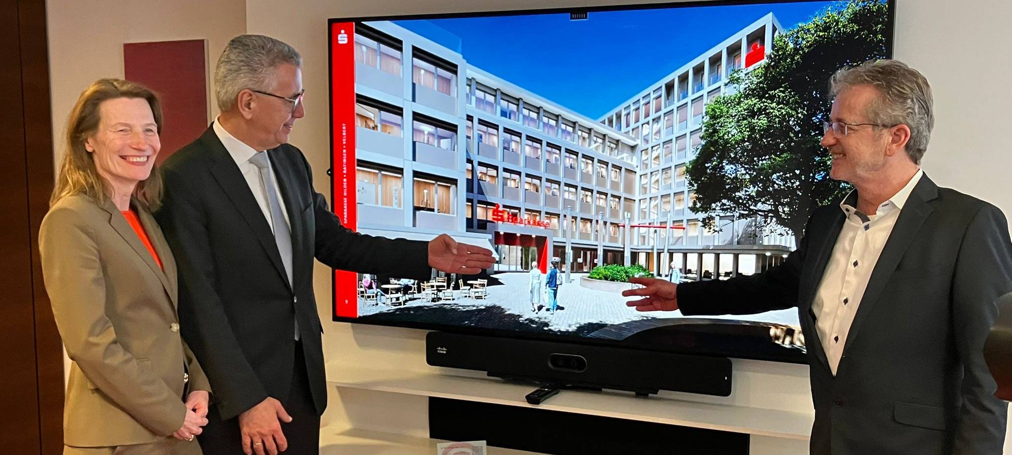 Sparkasse HRV modernisiert Hauptfiliale in Velbert