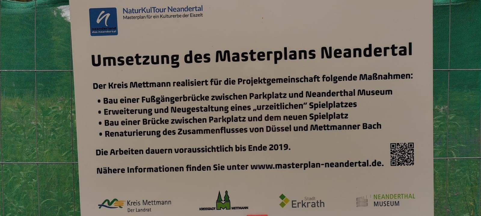 Masterplan Neandertal: Brücke wird betoniert