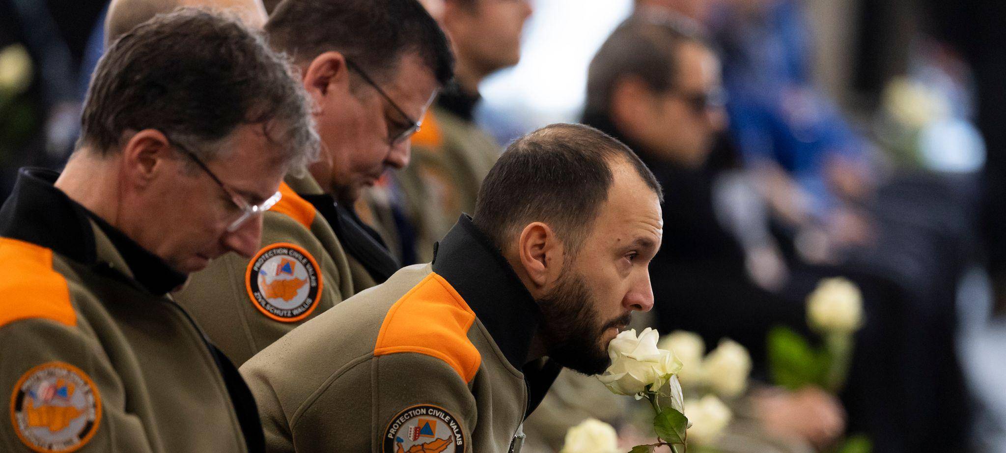 Trauerfeier nach dem tödlichen Brand in Crans-Montana