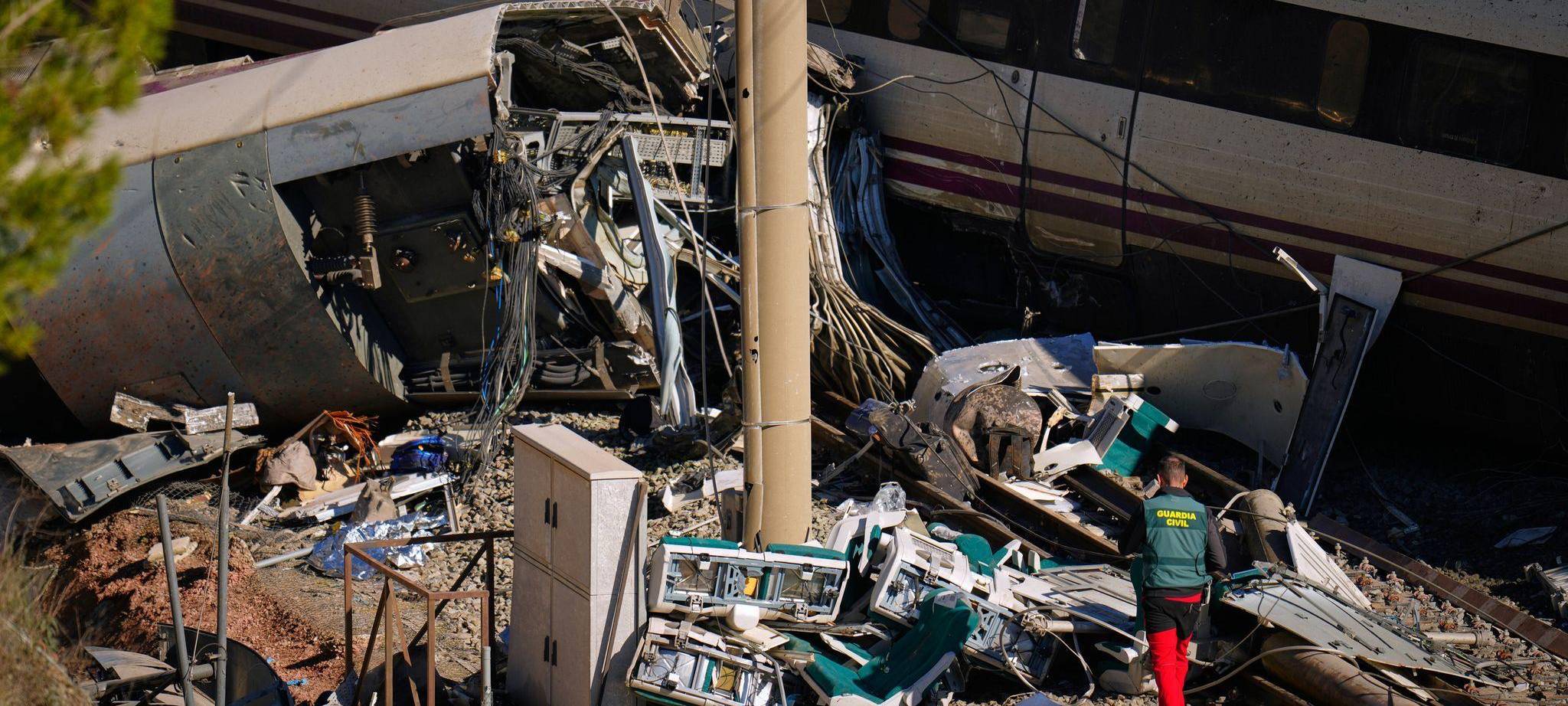 Nach dem Zugunglück in Spanien