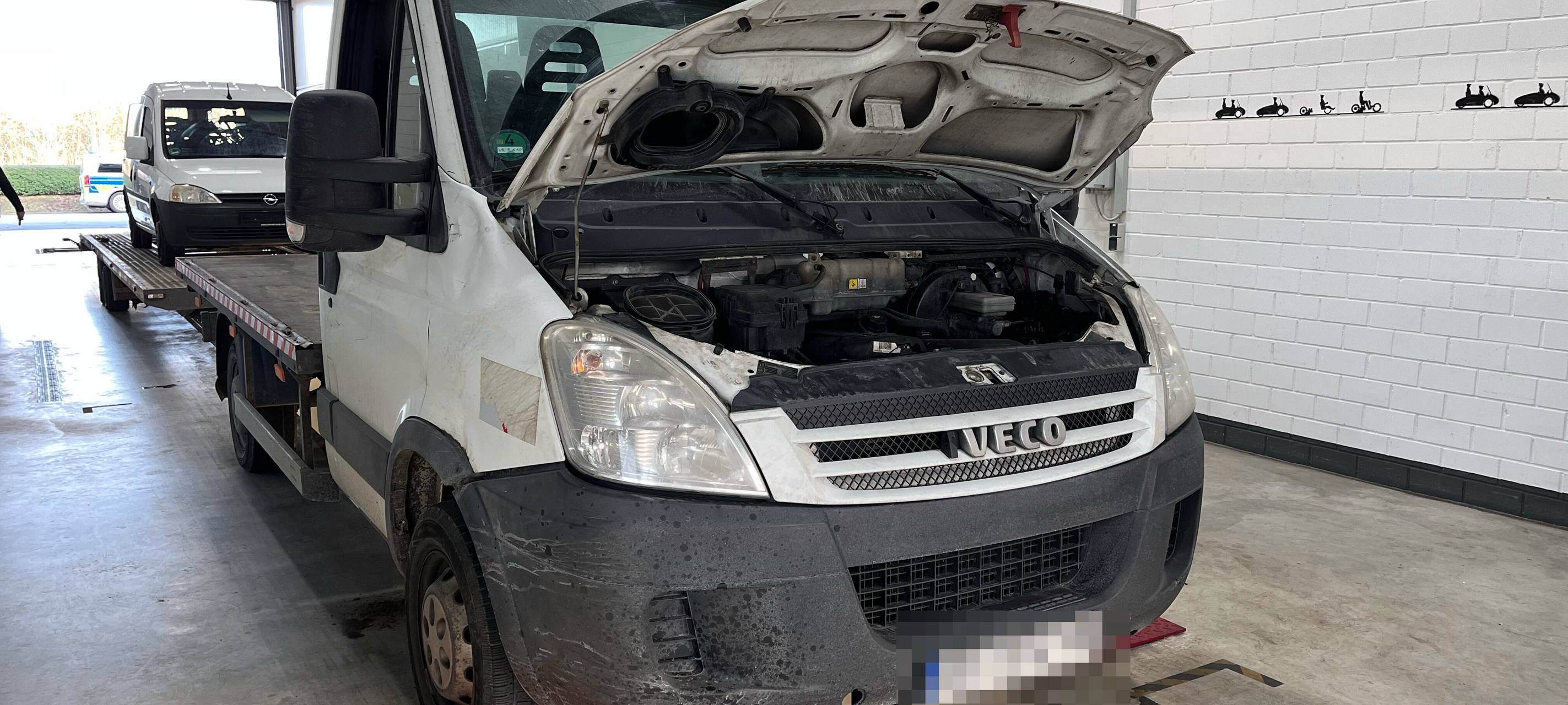 Transporter mit 56 Mängeln stillgelegt