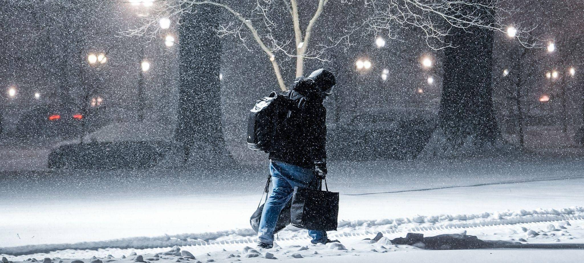 Winterwetter in den USA