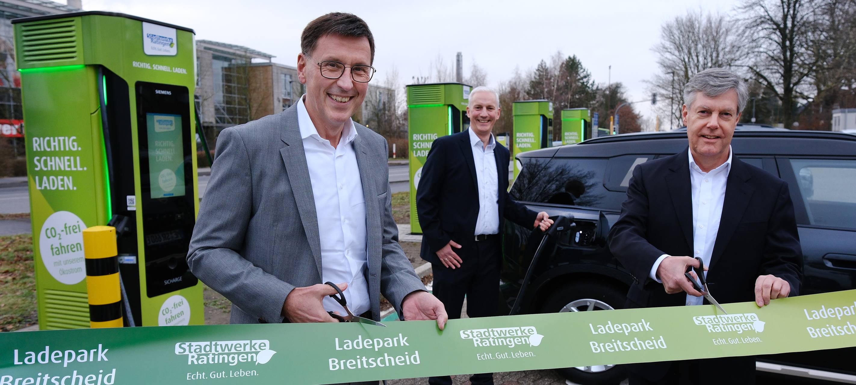 Neuer Ladepark am Autobahnkreuz Breitscheid
