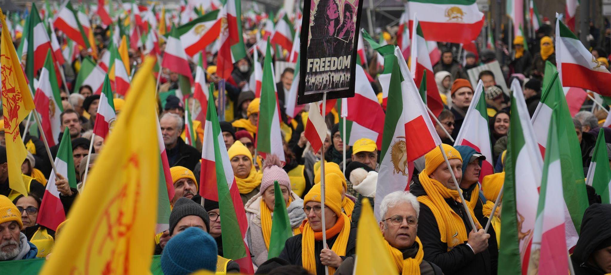 Demonstration für Freiheit im Iran