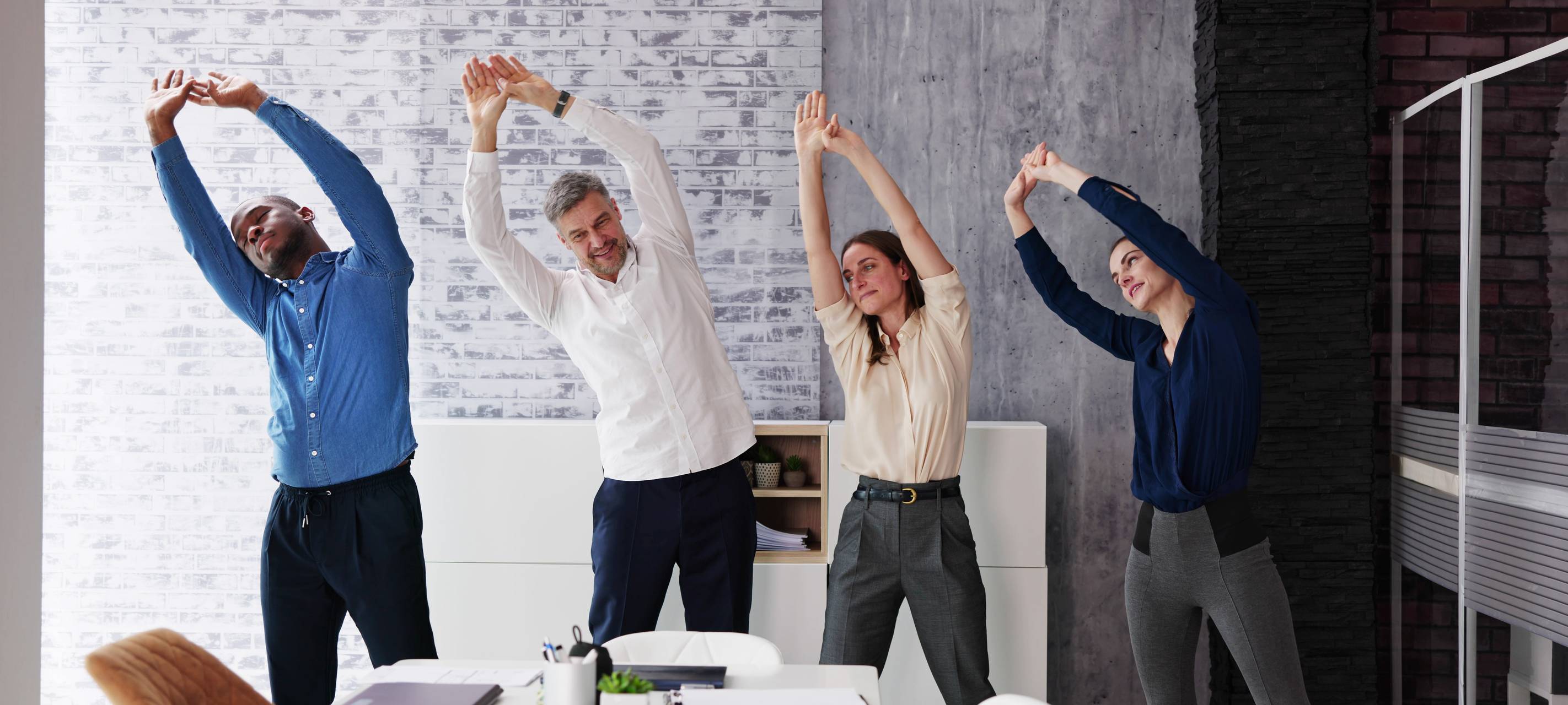 Aktiv durch den Alltag - Bewegungspause im Büro