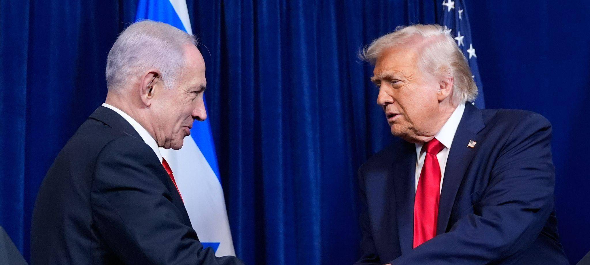 US-Präsident Trump empfängt Israels Ministerpräsident Netanjahu
