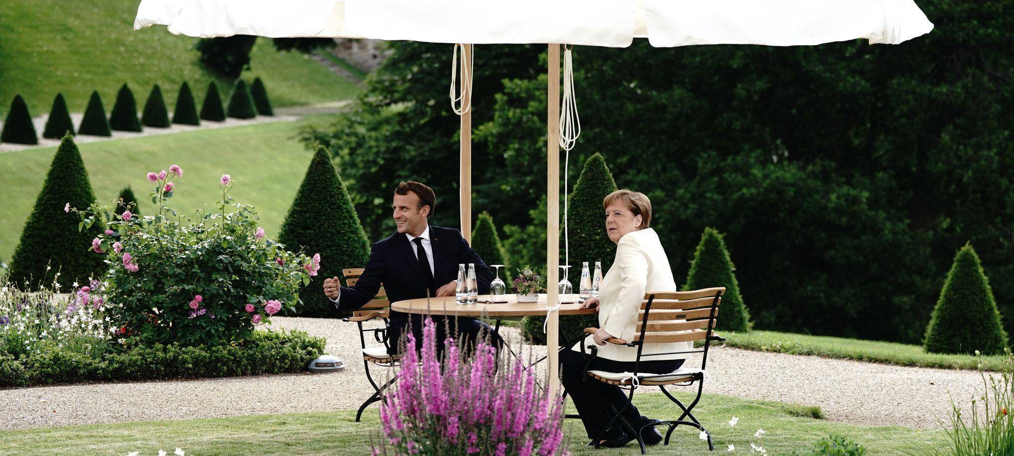 Treffen Merkel und Macron