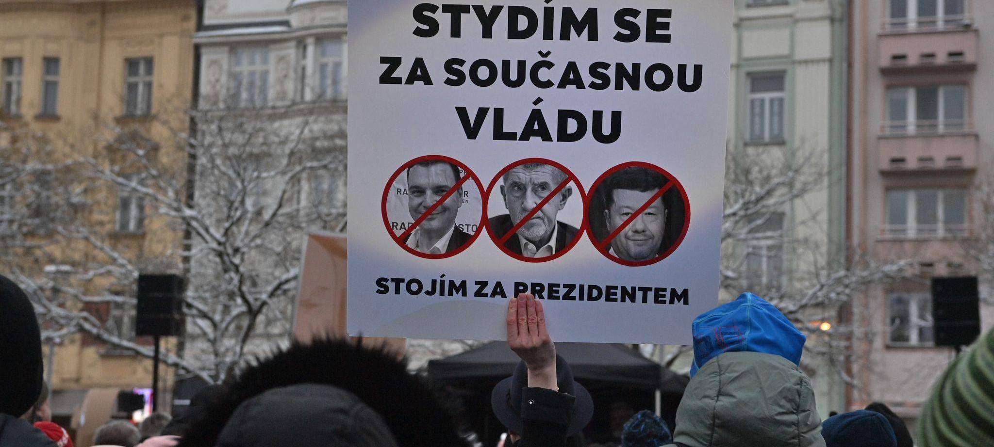 Proteste in Tschechien