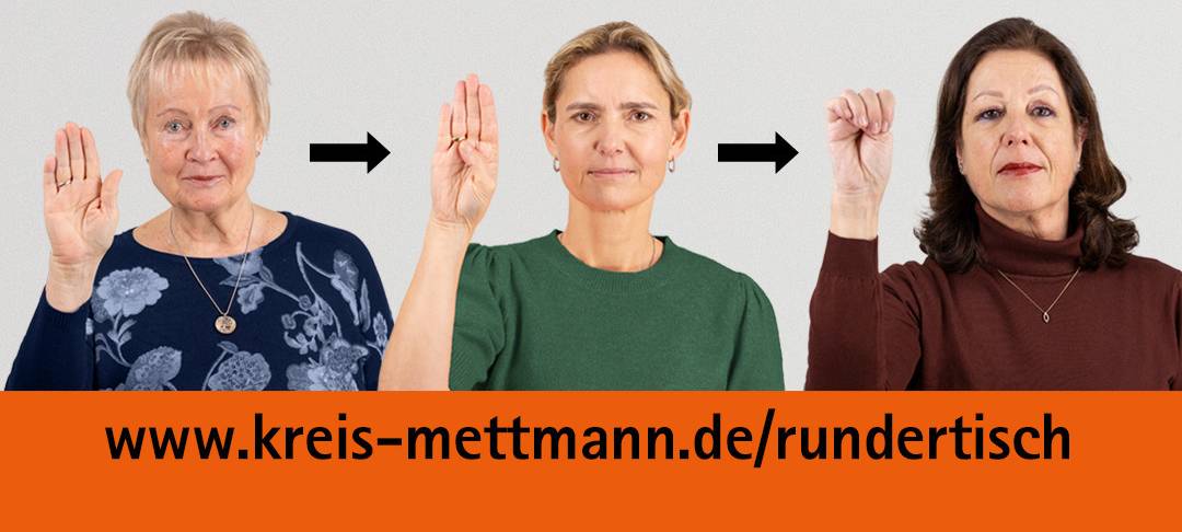 SOS-Handzeichen soll bekannter werden