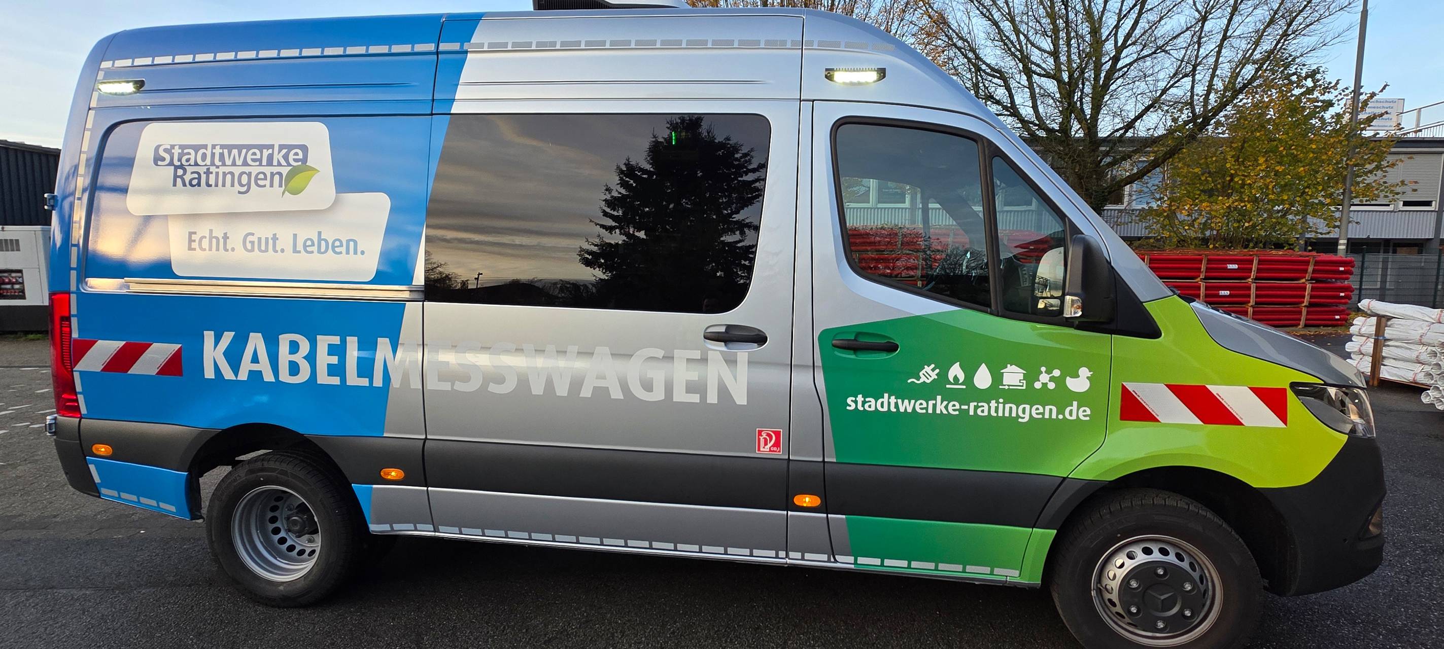 Neuer Kabelmesswagen