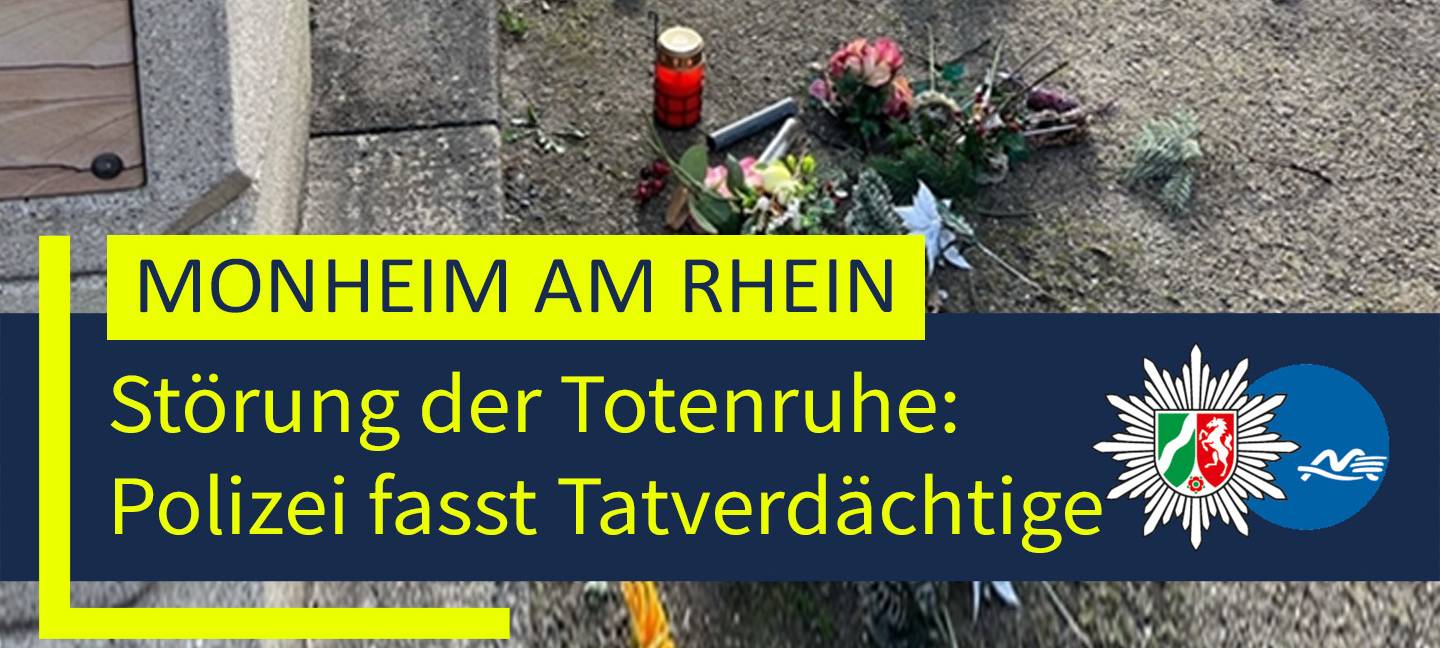 Vandalismus und Diebstahl auf Monheimer Friedhof