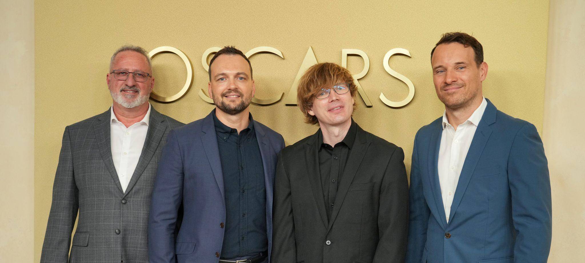 Donnie Dean (l-r), Guido Wolter, Espen Nordahl und Michael Ralla