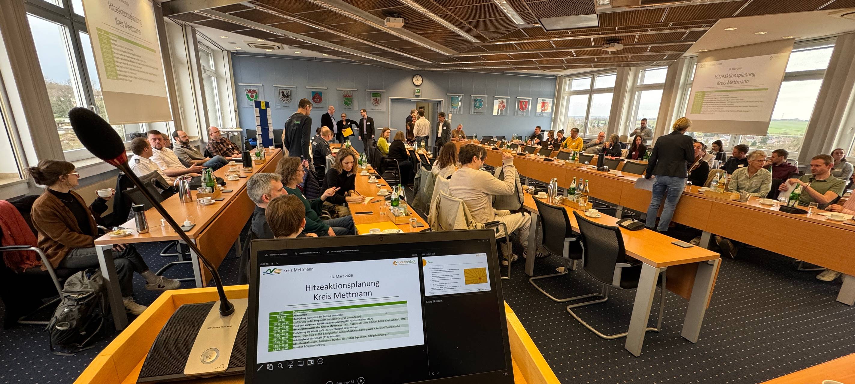 Fachforum zur Hitzeaktionsplanung im Kreis Mettmann