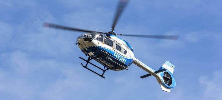 Symbolbild Polizeihubschrauber