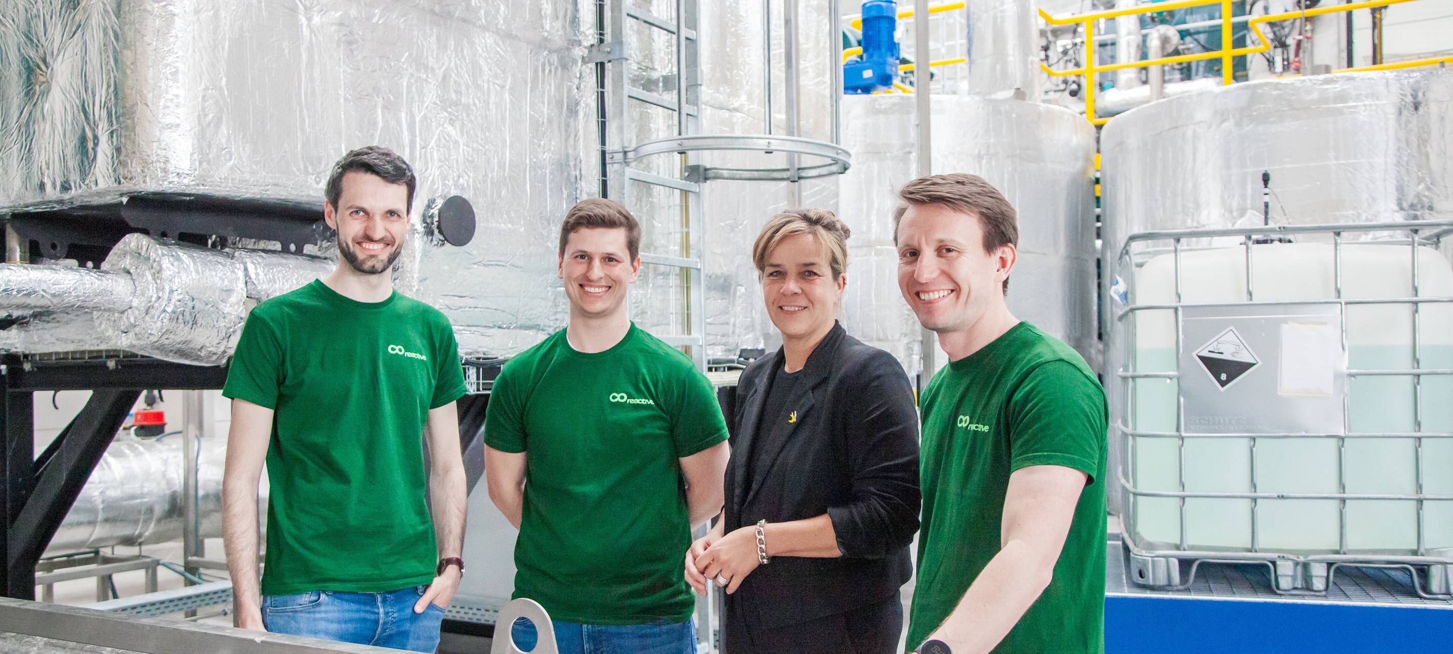 Nachhaltiges Bauen: Co-reactive eröffnet Anlage in Erkrath