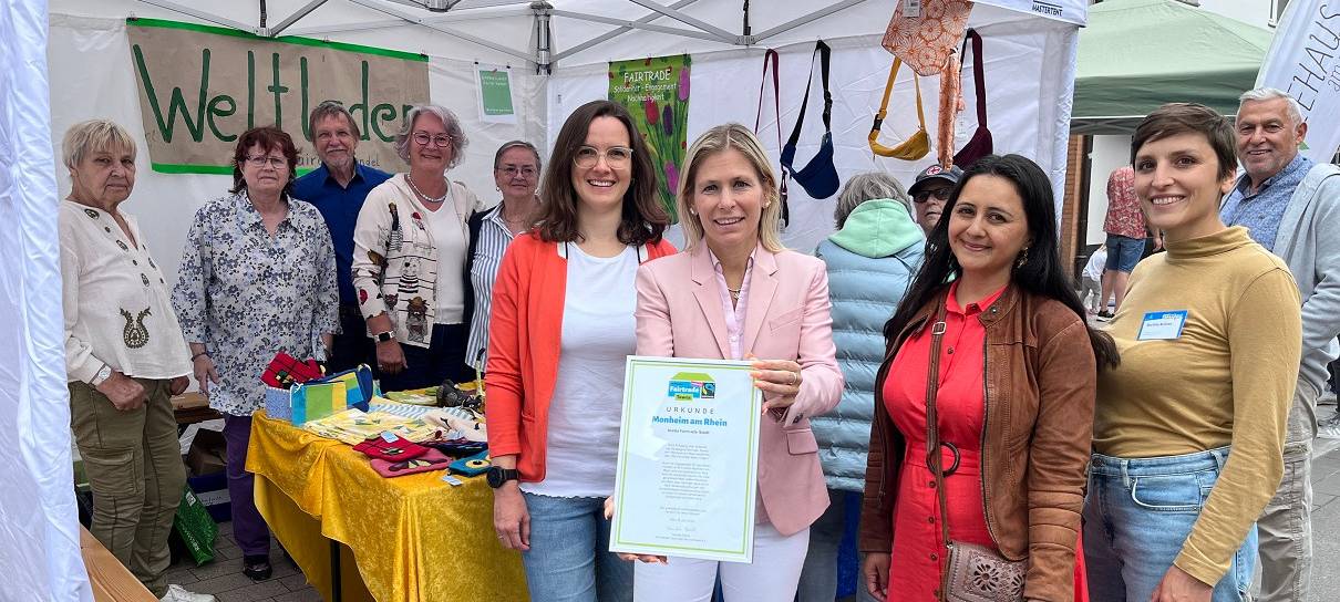 Monheim bleibt Fairtrade-Stadt