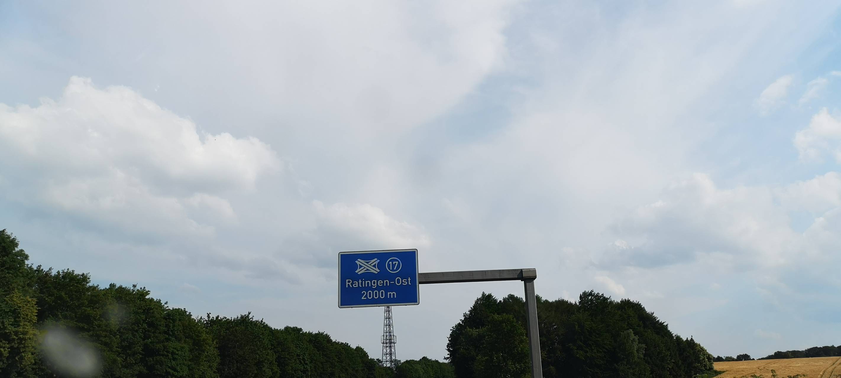 Neue Baustelle auf der A3